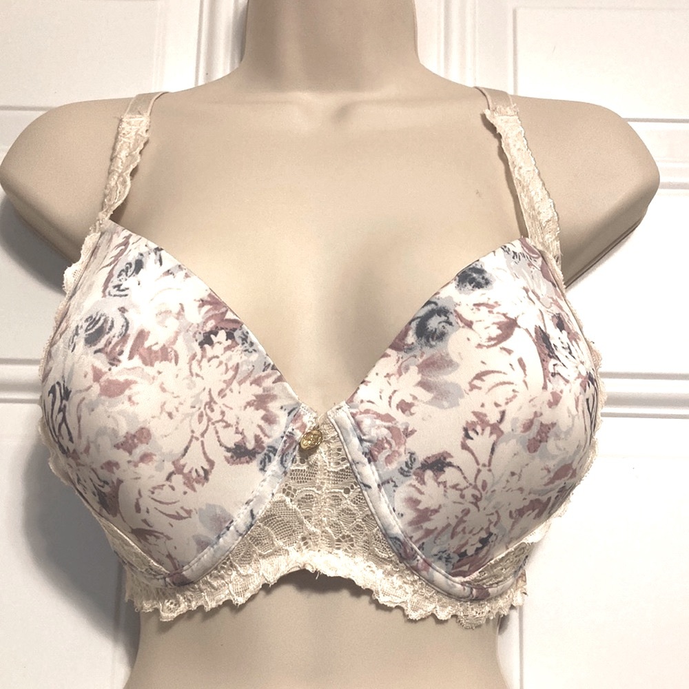 Floral Racerback Padded Sexy Lacey Bra 40D  SIZE: 40D by Jessica Simpson